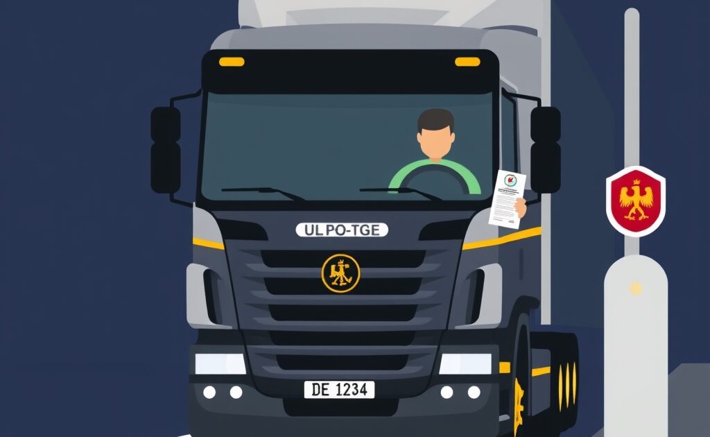 Zagraniczne firmy transportowe zgłaszają przewozy do polskiego rejestru