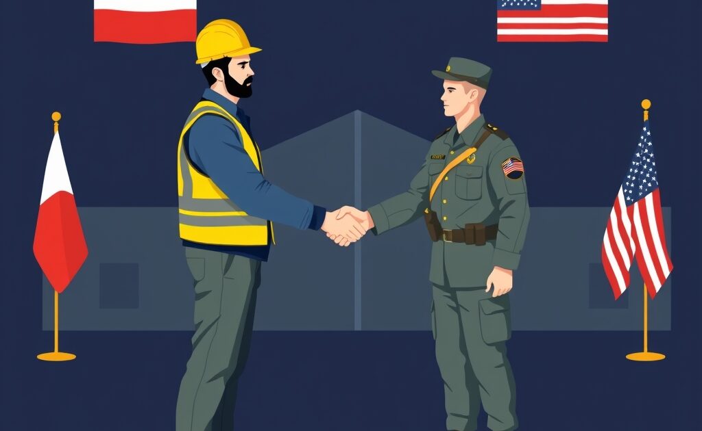 Umowa o zatrudnianiu Polaków przez wojsko USA
