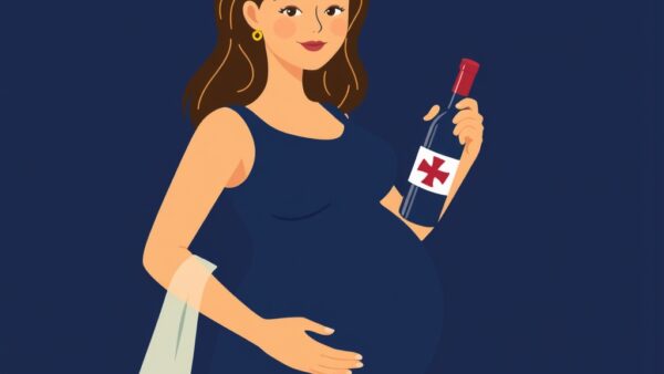 Ostrzeżenia o szkodliwości alkoholu dla kobiet w ciąży i karmiących.